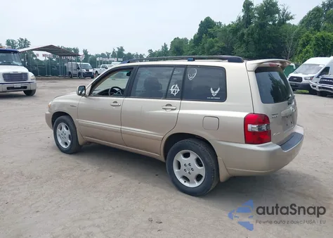 2004 Toyota Highlander Limited V6 z USA, uszkodzony, nr VIN JTEEP21A740001278